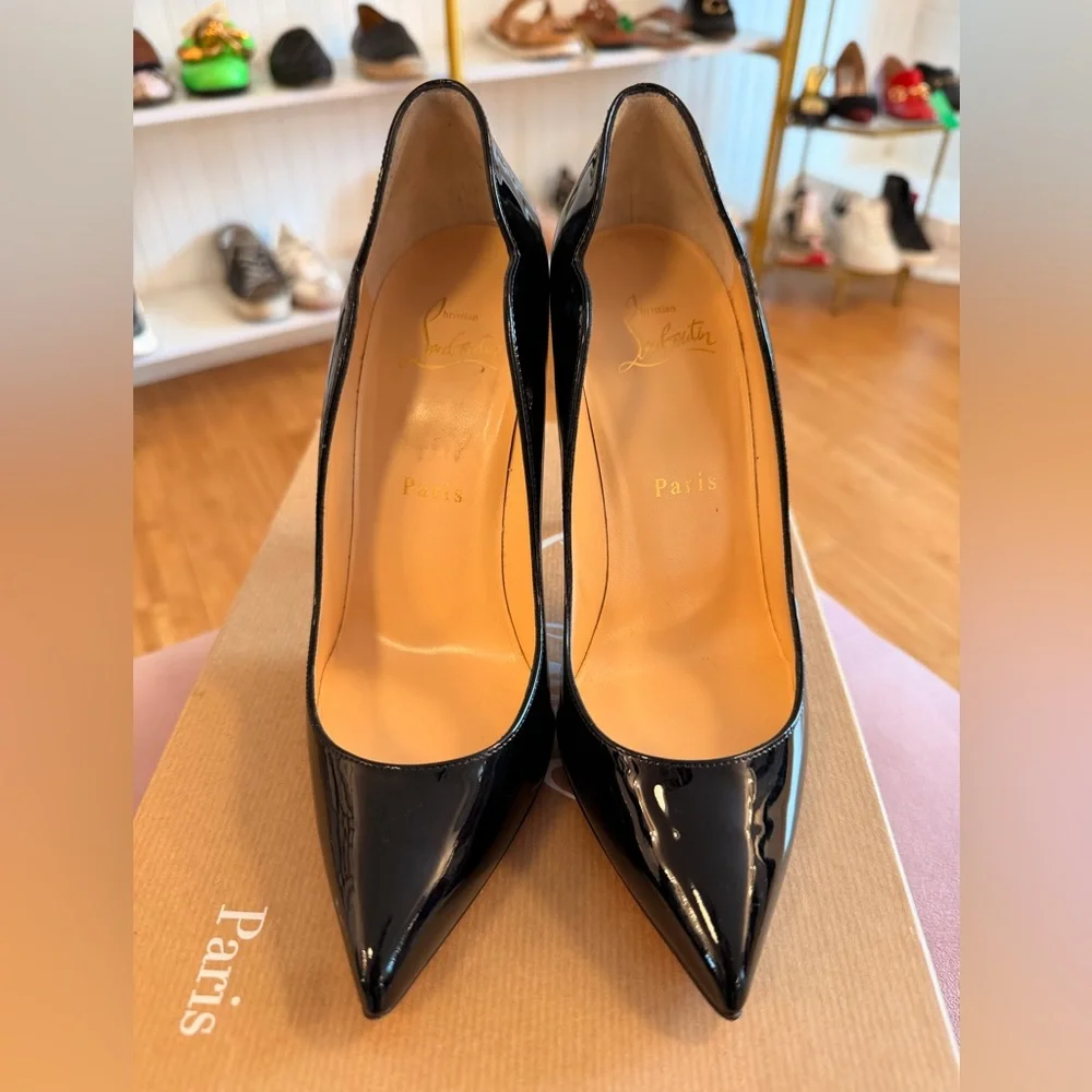 Christian Louboutin Hot Chick Patent 100 - Picture 2 of 8